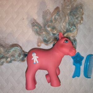 Vintage My Little Pony G1 1984 Candy Cane Pony with Accessories